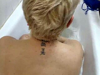 aimee hot milf aka aimeeparadise teases with dirty bathroom fun blowjob and wet pussy play