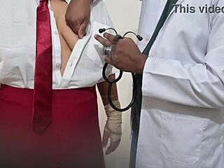 INDIAN DOCTOR SEDUCES HOT STUDENT PATIENT IN HOSPITAL BED!