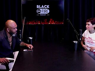 Annie Clementine Begs for Tennis Ball Anal Fisting and BBC Sucking on Sheer Red