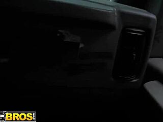 Kaia Martin Gets Shaved Pussy Stretched by Jonathans Huge Dick on Bang Bus