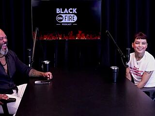 Annie Clementine Begs for Tennis Ball Anal Fisting and BBC Sucking on Sheer Red