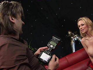 Paige Ashley's huge tits take double penetration pounding