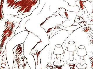 VINTAGE EROTIC DRAWINGS IGNITE YOUR WILDEST RETRO FANTASIES IN 3D GLORY!