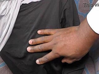 muslim girl afrodita kweme takes big black cock therapy deep in skinny pussy to creampie