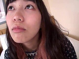 pregnant japanese big tits kanako miyata takes impossible creampie days before birth