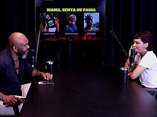 Annie Clementine Begs for Tennis Ball Anal Fisting and BBC Sucking on Sheer Red