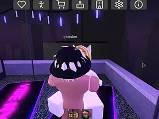 big ass furry babe shakes curves in wild tease