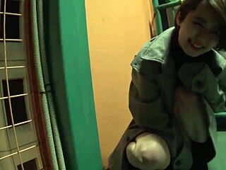 Japanese Girl Walks Alley With Remote Vibrator Buzzing Pussy