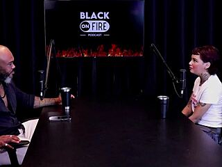 Annie Clementine Begs for Tennis Ball Anal Fisting and BBC Sucking on Sheer Red