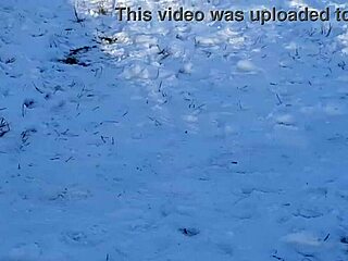 Jerking off in public park right near people feels so risky!