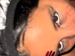 Fuck tight virgin in Halloween room