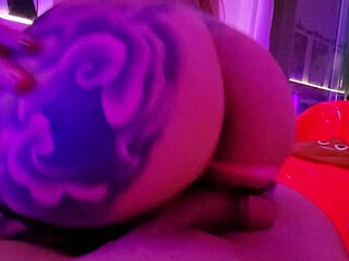 Tattooed Cowgirl Rides POV Cock Deep with Messy Creampie Drip and Dirty Talk