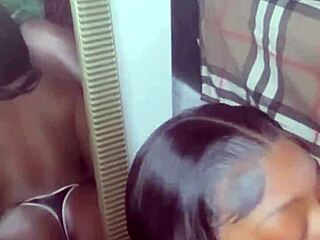 Petite Asian Stepsis Craves My Big Black Cock Right When I Walk In!