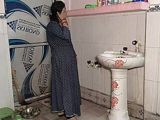 Desi Puja Bhabhi Rides Monster Cock Wild And Hard!