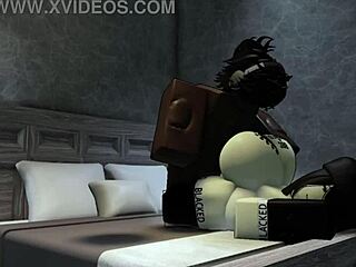 Horny black slut rides big black cock cowgirl gets pussy fucked and cum in mouth