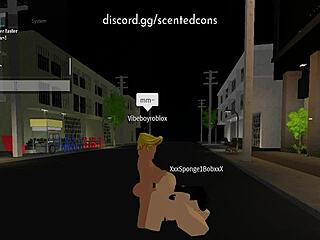 Roblox Bitch Endures Intense Pounding from Stepbrother's Cock