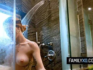 stepbrother pounds both stepsisters in hardcore threesome fuckfest