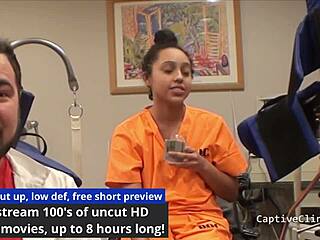 Mia sanchez curly nurse spreads humiliated in hospital cash scene