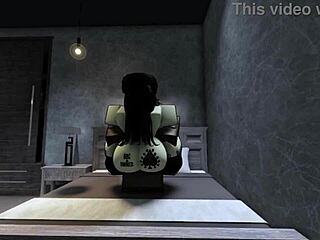 Horny black slut rides big black cock cowgirl gets pussy fucked and cum in mouth