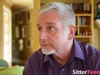 Blair Williams Devours Pussy Then Guzzles Dick in Babysitter Frenzy