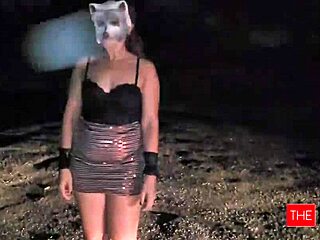 mystery thick latina bitch in uniform caught wanderin at night by thefarmer ready for cosplay poundin