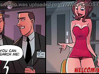 Rich girl uncovers hidden thrills in double hentai cartoon escapade