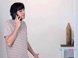 Innocent Bible Study Hides Petite Teen's Shaved Pussy Cravings for Stepbro's Huge Cock