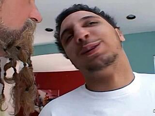 half asian pigtails teen tia tanaka gags on two old monster cocks in first mmf 😵🍆