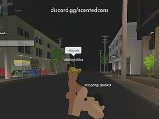 Roblox Bitch Endures Intense Pounding from Stepbrother's Cock