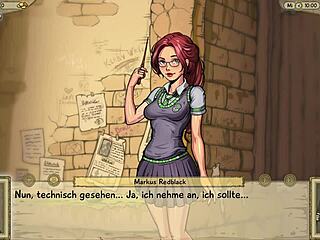 innocent witches 4 visual novel gameplay chooses schuler or schulleiter path