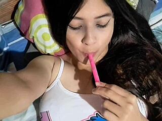 horny colombian babysitter with big natural tits makes you cum twice 😈🍆💦