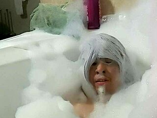 Cyno indulges in cosplay bubble bath relaxation series part 3