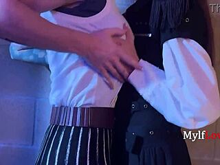 caught my lover behind bars thrusting strapon deep between thighs in rough arcane parody