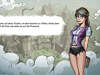 innocent witches 4 visual novel gameplay chooses schuler or schulleiter path
