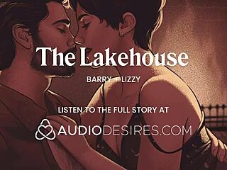 he creampies her pulsing pussy mid-orgasm in sensual holiday fuck