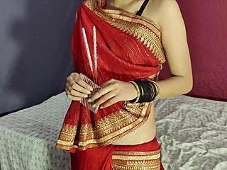 hot desi stepsister craving hardcore diwali pounding in every position