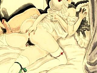 Vintage erotic art reveals hairy beaver secrets