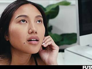 may thai grows futa cock to fuck redhead doctor hard?