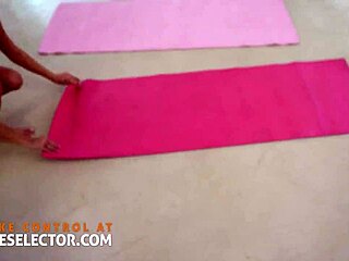 imagine fucking flexible blonde babes zazie skymm lulu love in yoga orgy