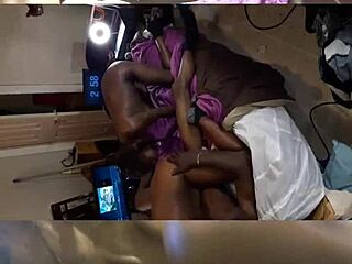 Girls lying back getting BANGED in group TRAIN