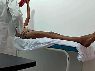 doctor so you want this sensual massage on your big tits patient