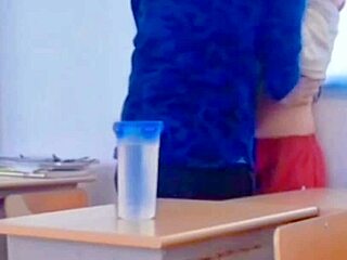 fucking my classmate straight in the classroom - vietnamese teen heat explodes