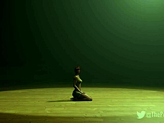 Blindfolded Jessie missionary fucked facial cum old man