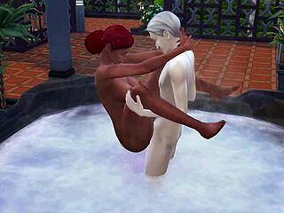 Ever wondered about a sims 4 bath scene outdoors?