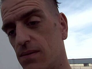 Sexy Black Tranny Morena Rides Cock in Stockings for Sticky Facial Gloryhole Cum