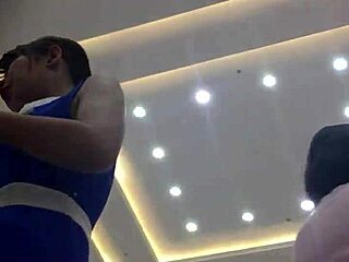 hey check this sexy asian skirt upskirt flashing her tight panties and ass