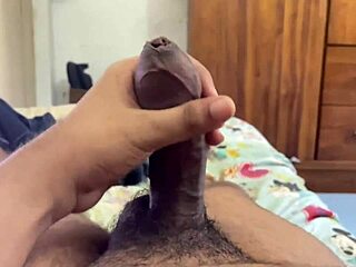 stepmom jerks my big cock before school rush 😈🍆💦 whoa