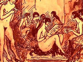 Vintage Erotic Drawings Explode with Retro Passion and Heat!