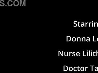 i couldn't hold back as nurse donna leigh vibed me to orgasm