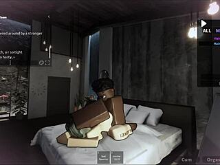 white bitch wrecked by huge bbc roblox condo